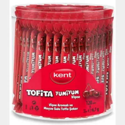 Yumiyum Candy Stick in Jar Cherry 6.7 gr