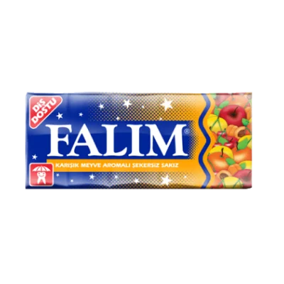Falım Işıl Sugar Free Cheving Gum Mixed Fruit   5 pc