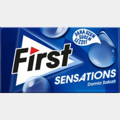First Chewing Gum Sensations Gum Mastic 27 gr