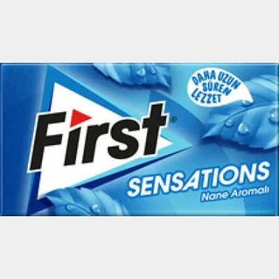 First Chewing Gum Sensations Mint   27 gr