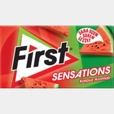 First Chewing Gum Sensations Watermelon 27 gr