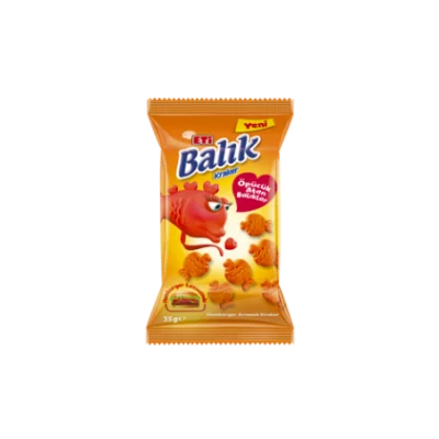 ETİ Fish Kiss Shaped Cracker 35 gr