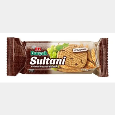 Eti Sultani Grape Whole Whole Biscuits  123 gr