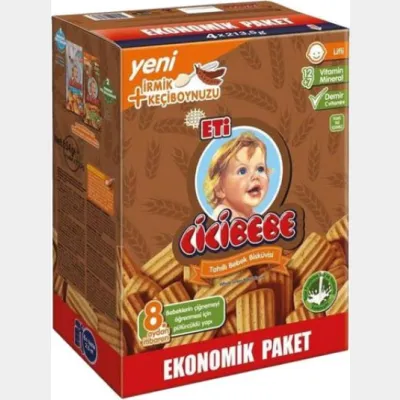 ETİ Cicibebe Baby Biscuit Multigrain  854 gr