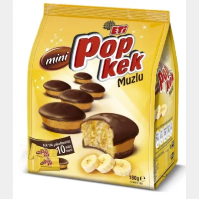 Eti Mini PopKek with Banana  180 gr