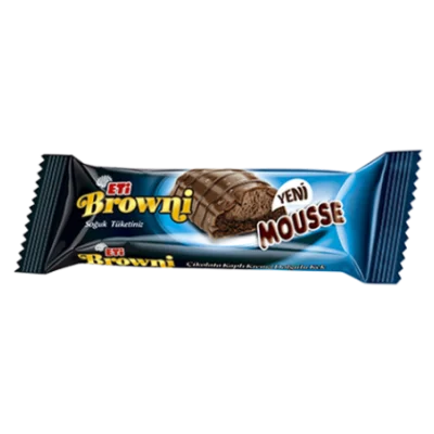 ETİ Browni Mousse Chocolate Coated Cream Filled Cake 48 gr