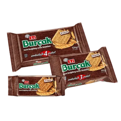 ETİ Burçak Whole Wheat Bakery Biscuit 393 gr