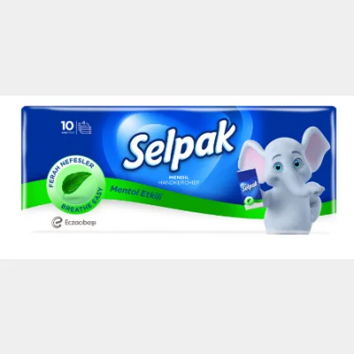 Selpak Wipes Menthol  5x10 pcs