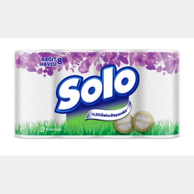 Solo Towel 35% Thicker 8 pcs