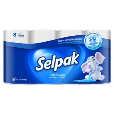 Selpak Towel  8 pc