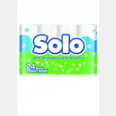 Solo Toilet Paper  24 pc
