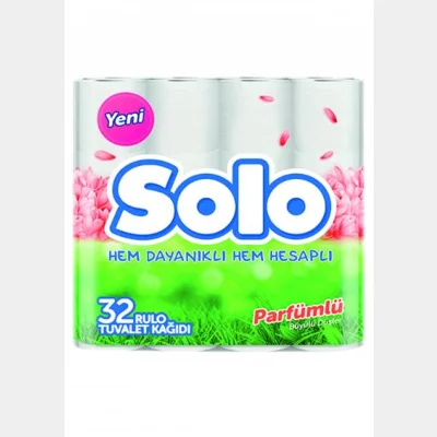 Solo Toilet Paper with Parfume  32 pc
