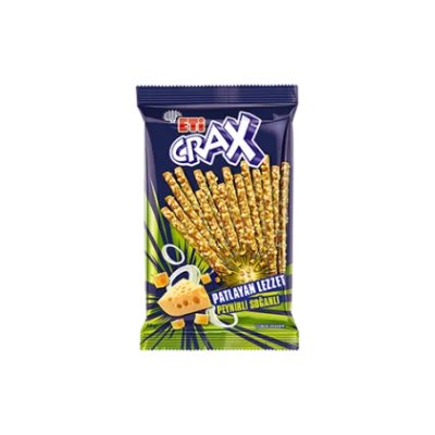 ETİ Crax Flavor Bomb Cheese Onion Stick Craker 50 gr