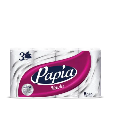 Papia Paper Towel  8 pc
