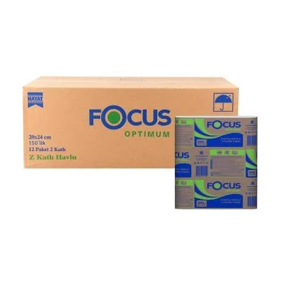 Focus Napkin Z Folder  150 pc