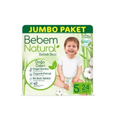 Bebem natural junior 11 18kg 24pcs