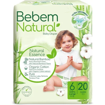 Bebem natural extra large 15+kg/20pcs