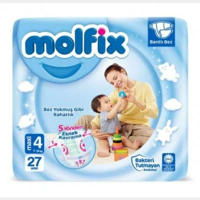 Molfix Baby Diapers No:4 27 pc