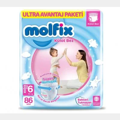 Molfix Pants Ultra Advantage Packet No 6 (box) 86 pc