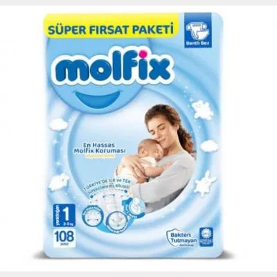 Molfix Diapers Super Deal Package No 1 108 Pcs
