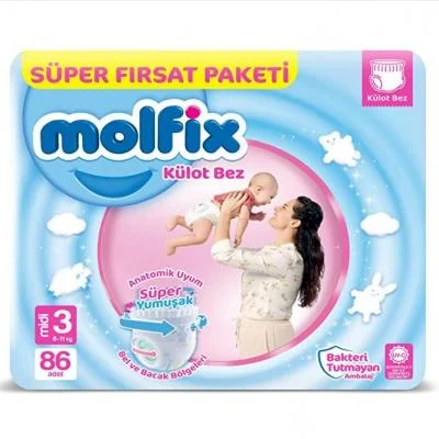 Molfix Pants Super Packet No 3 86 pc