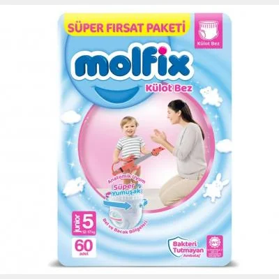Molfix Pants Super Packet No 5 60 pc
