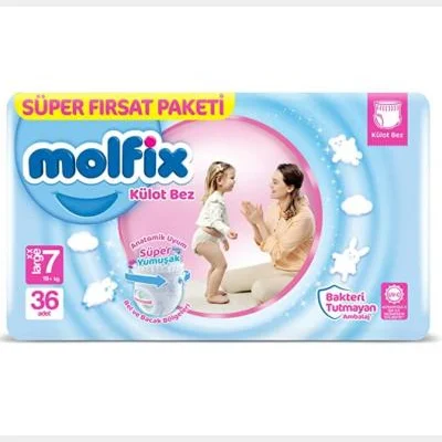 Molfix Pants Super Packet No 7 36 pc