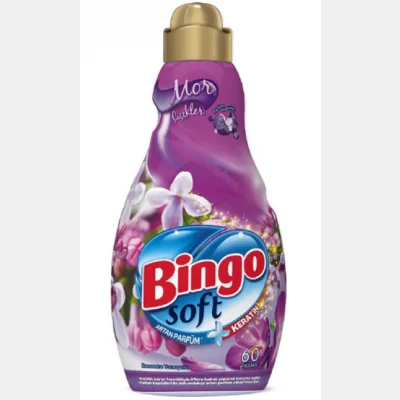 Bingo Concentrated Softener Purple Flowers 1440 ml