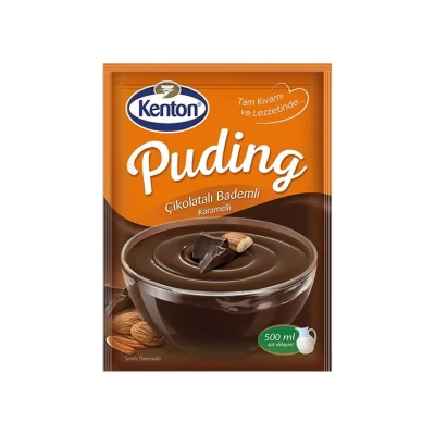 Kenton puding chocolate almond 100g