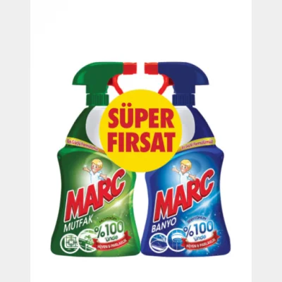 Marc Kitchen+Bathroom Spray  2X750 ml