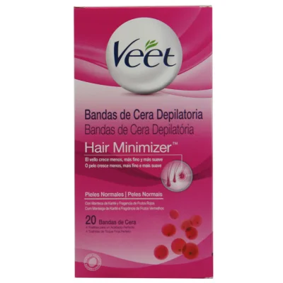 Veet waxing strips 20 u. Normal skin.