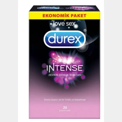 Durex Condom Intense  20 pc