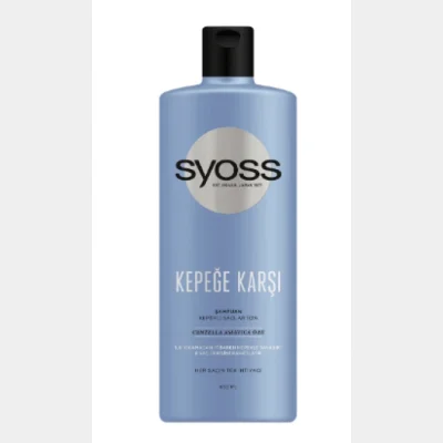 syoss Anti-Dandruff Centella Asiatica Extract Shampoo for Dandruff Hair 500 ml