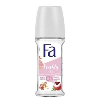 Fa Roll-On Freshly Free Grapefruit & Lychee 50ml