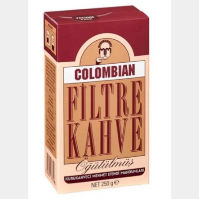 Kuru Kahveci Mehmet Efendi Colombian Coffee  250 gr