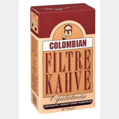 Kuru Kahveci Mehmet Efendi Colombian Filter Coffee  500 gr