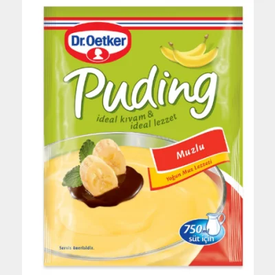 Dr.Oetker Banana Pudding  120 gr