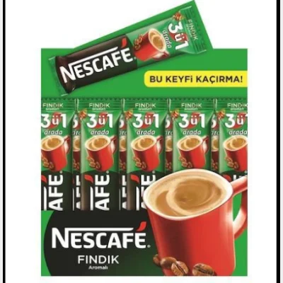 Nescafe 3 in 1 Nut  12 (48x17g)
