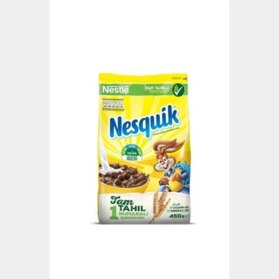 Nestle Nesquik Cocoa Wheat And Corn Flakes 450 gr
