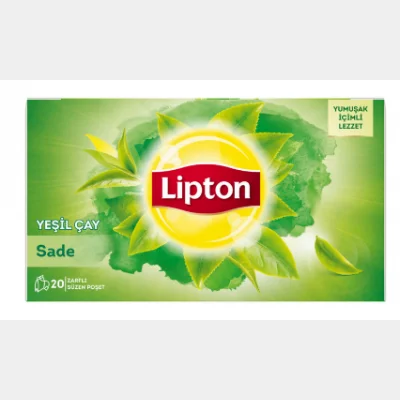 Lipton Green Tea Plain  20 pcs