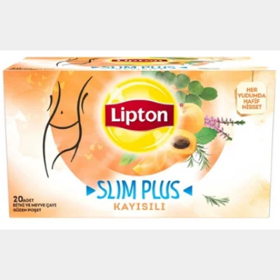 Lipton Slim Plus Tea Bag Apricot  20 pcs