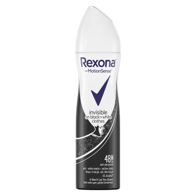 Rexona Invısible B&W Clothes  150 ml