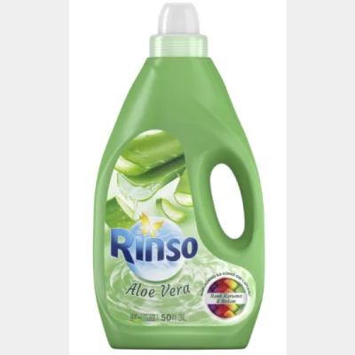 Rinso Liquid Detergent Aloe Vera 3000 Ml