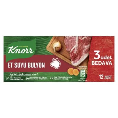 Knorr Broth Bouillon 12 Tabs 120 gr