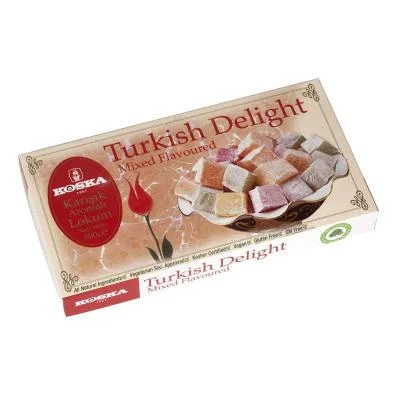 Koska Mixed Flavored Turkish Delight  500 gr