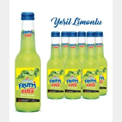 Uludağ Extra Mineral Water with Fruit Water Green Lemon 250 ml