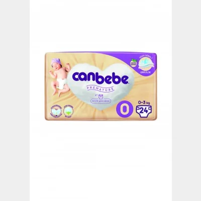 Canbebe Jumbo Package No 0 24 pc