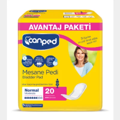Canped Female Bladder Pad Advantage Pack Normal 20 pcs