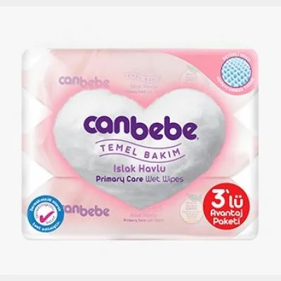 Canbebe Wet Towel Basic Care  3x56 pc