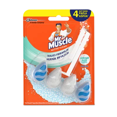 Mr. Muscle Active Clean Toilet Blocks Marine (ball)  37 gr